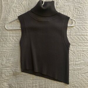 Asymmetrical Turtle Neck Top
